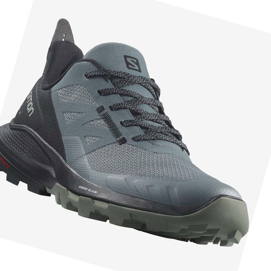 Salomon WoOUTPULSE Túracipő Női Titán | HU 2775JPQ